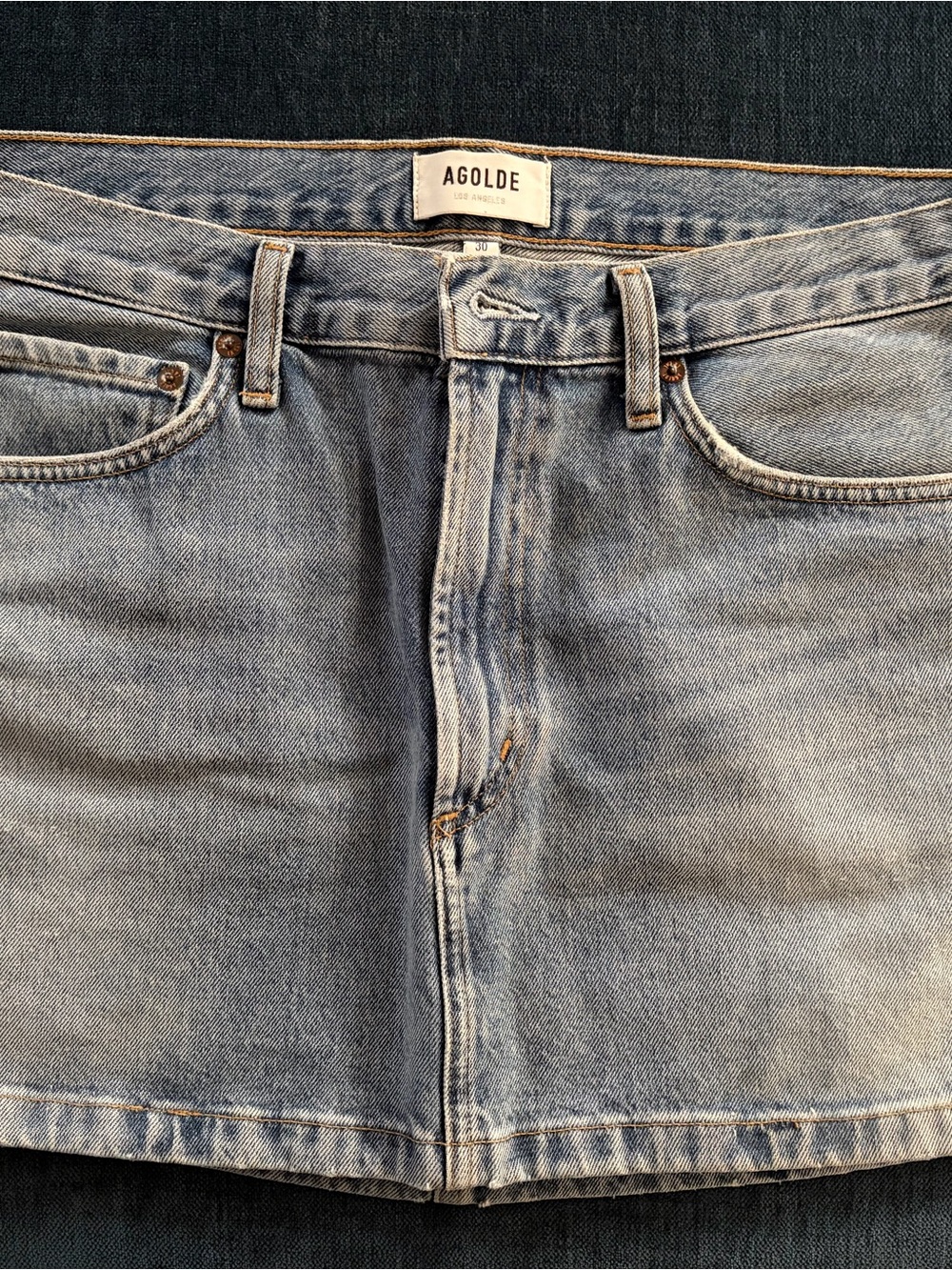 Agolde Denim Skirt